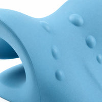 Close-up of NeckCurve's textured silicone surface